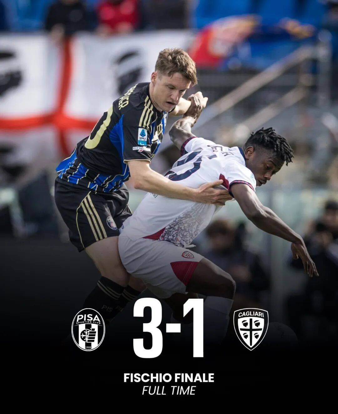 意甲联赛：卡利亚里大失水准，那不勒斯欺软怕硬